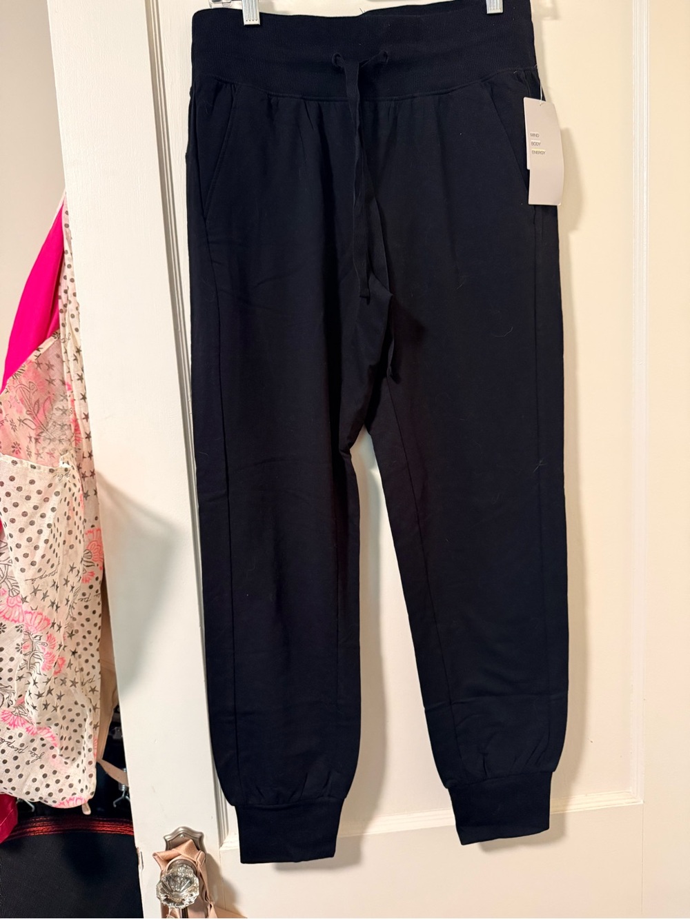 Zella Black Drawstring Jogger Pants